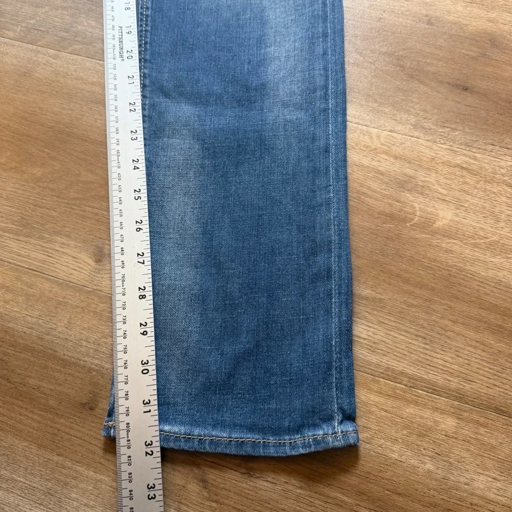 Diesel Buster Jeans Mens 28x32 Blue Slim Tapered Stretch Denim Distressed 084GR